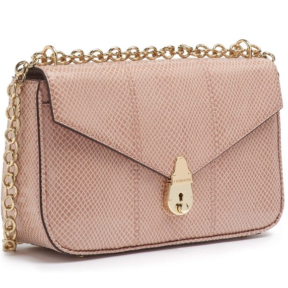 Calvin Klein Lock Daytonna Leather Shoulder Bag - Picture 5 of 5